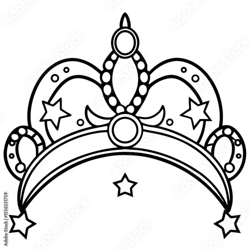 Celestial Tiara Dreams – Artful Vector