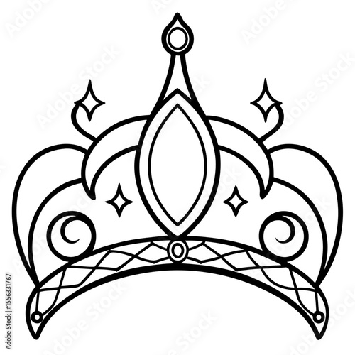 Celestial Tiara Dreams – Artful Vector