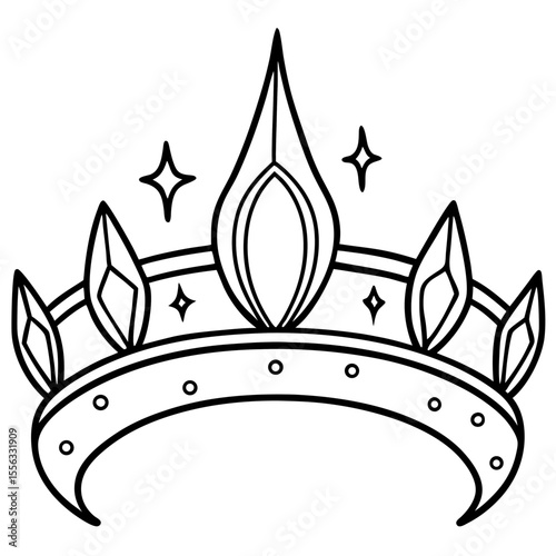 Celestial Tiara Dreams – Artful Vector