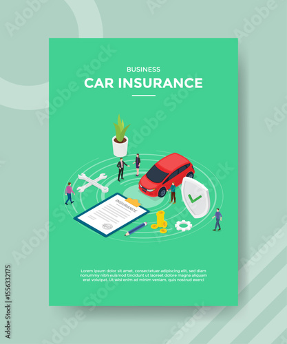 Car insurance concept