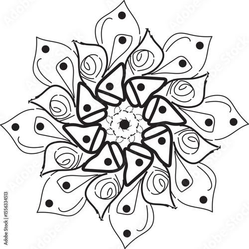 black and white stars