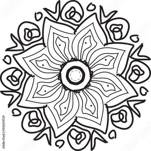 abstract floral background