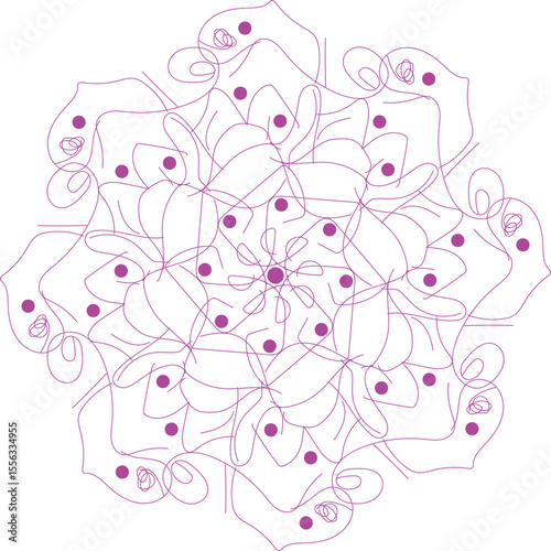 pink floral background