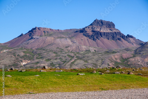 moutain under blue sky