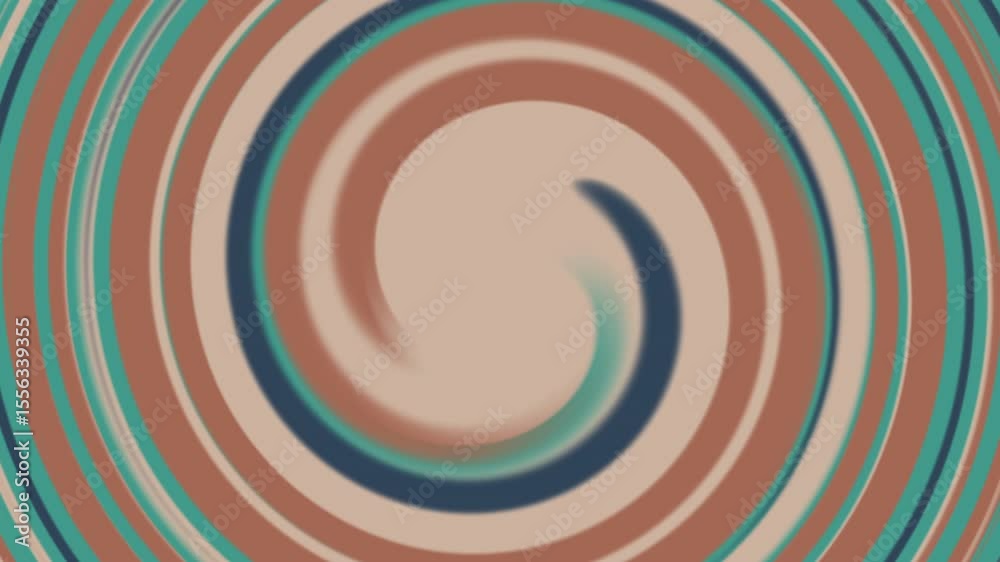 Padrão espiral abstrato em tons pastel
