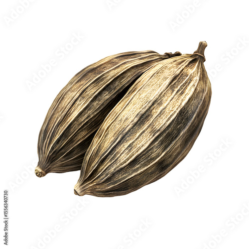 Wallpaper Mural Close-up of two dried cardamom pods. Torontodigital.ca