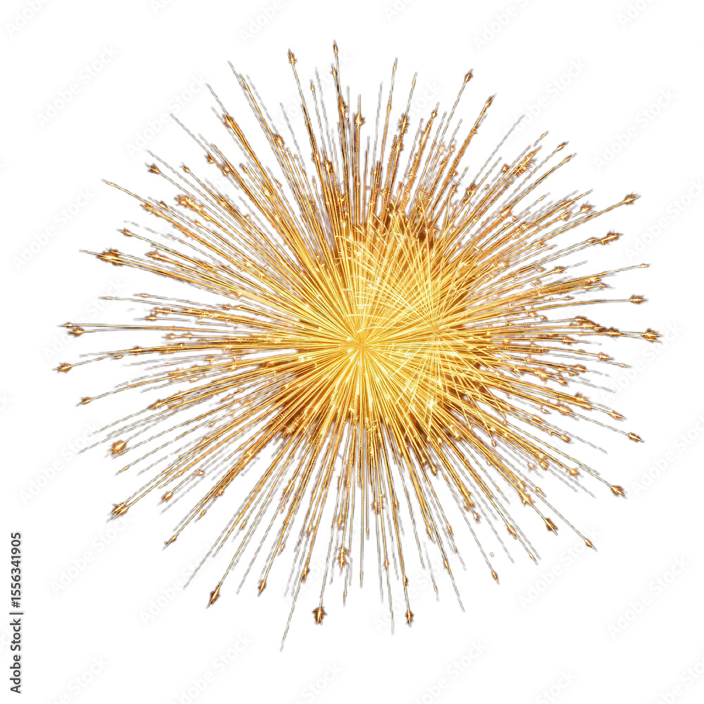 Naklejka premium golden ball with transparent background PNG and JPEG image