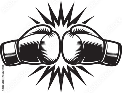Boxer in Fighting Stance Silhouette

Champion Boxer Throwing a Punch Vector

Boxer Training with Gloves Silhouette

Ring Fighter Action Silhouette Scene

Knockout Punch Boxer Vector Art