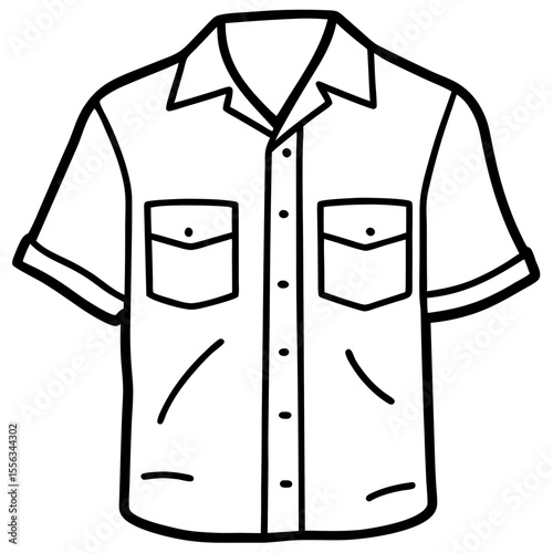 Tropical Explorer Shirt Silhouette