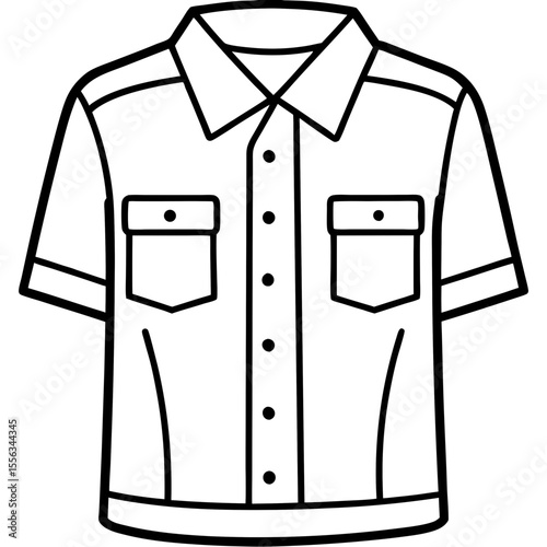 Tropical Explorer Shirt Silhouette