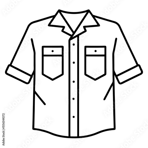 Tropical Explorer Shirt Silhouette