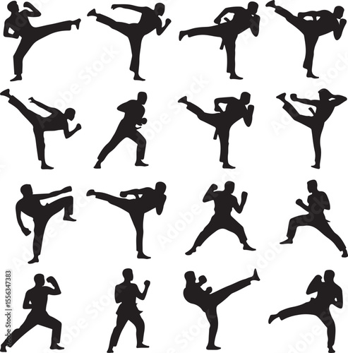 Boxer in Fighting Stance Silhouette

Champion Boxer Throwing a Punch Vector

Boxer Training with Gloves Silhouette

Ring Fighter Action Silhouette Scene

Knockout Punch Boxer Vector Art