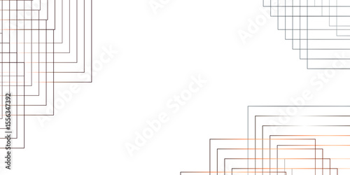 Geometric white background with gray.Modern minimal and clean white gold background with shadows. White and gray stripe diagonal gradient fabric dynamic line textile abstract background. 