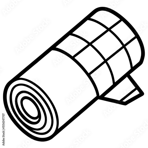 Minimal Bandage Roll Vector