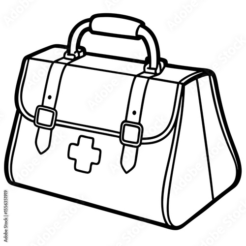 Physician’s Tool Bag Vector