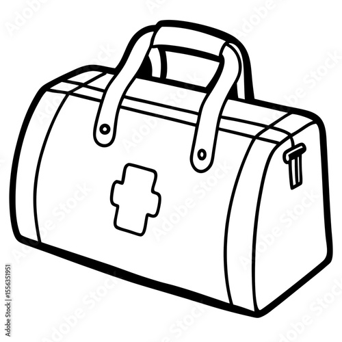 Physician’s Tool Bag Vector