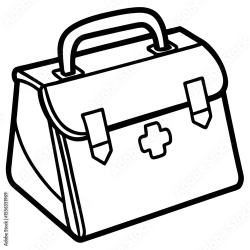Physician’s Tool Bag Vector