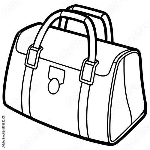 Physician’s Tool Bag Vector