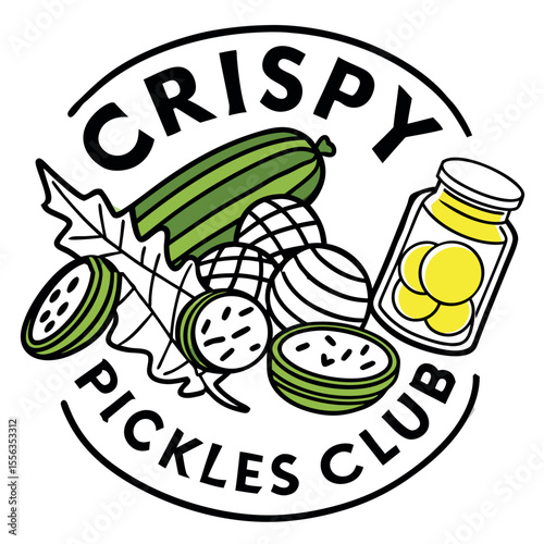 Fresh Cucumber Pickle Enthusiasts Gather for Crispy Snack Experience