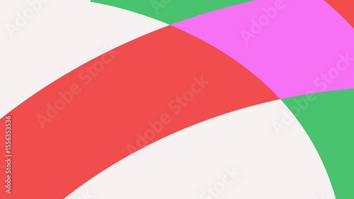 Geometric animation motion graphic for presentation or background video 