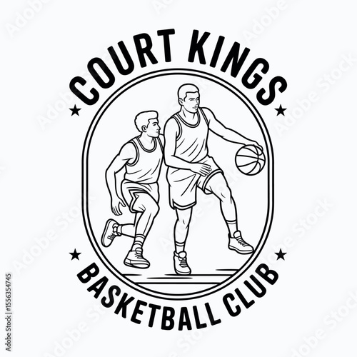 Vintage Basketball T-Shirt Graphic
