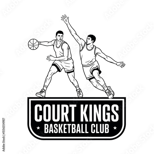 Vintage Basketball T-Shirt Graphic
