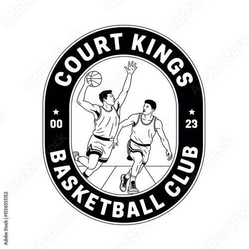 Vintage Basketball T-Shirt Graphic