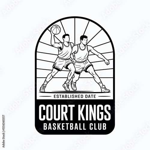 Vintage Basketball T-Shirt Graphic