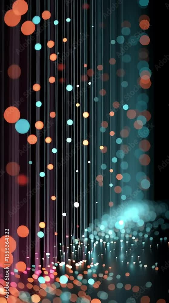 Fond d’Écran Numérique Futuriste avec Circuits Néon et Éléments Holographiques