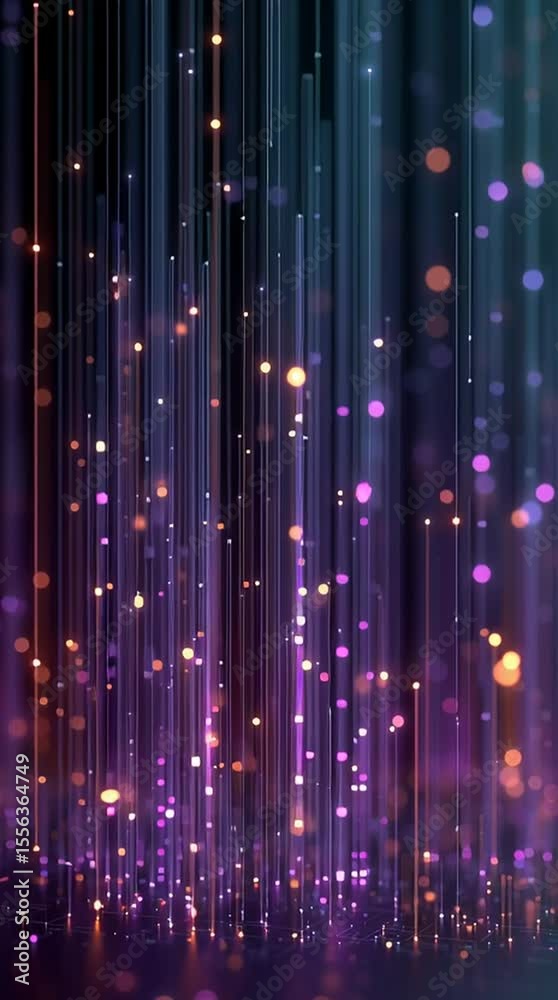 Fond d’Écran Numérique Futuriste avec Circuits Néon et Éléments Holographiques