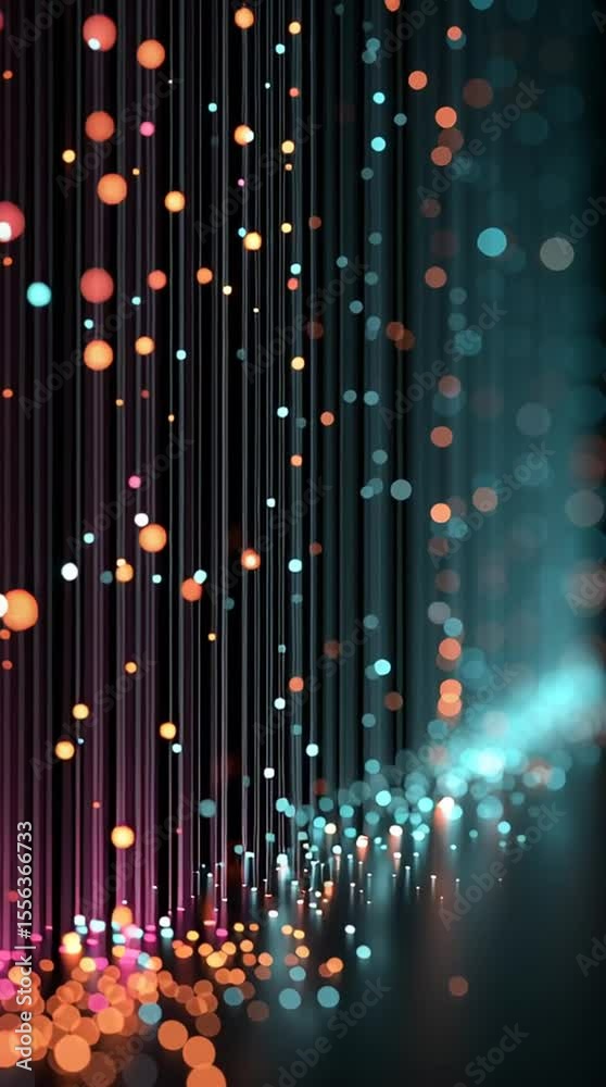Fond d’Écran Numérique Futuriste avec Circuits Néon et Éléments Holographiques