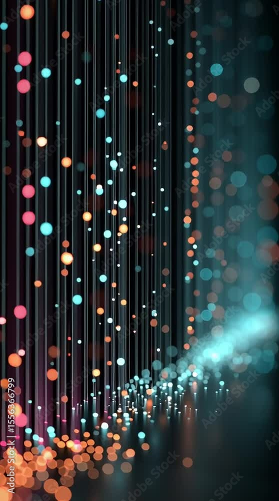 Fond d’Écran Numérique Futuriste avec Circuits Néon et Éléments Holographiques