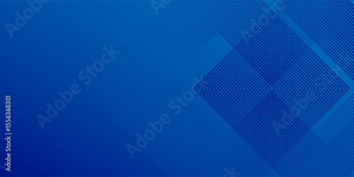 Abstract Hexagon Blue Tech Finance Fintech Background Abstract Pixel Pattern. system
