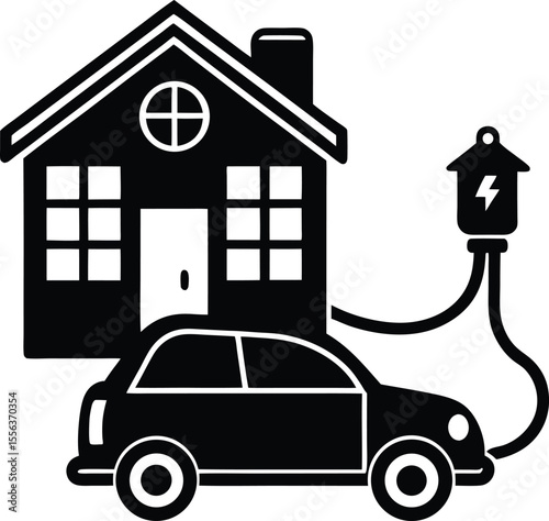vehicle to grid ev powering home energy system
