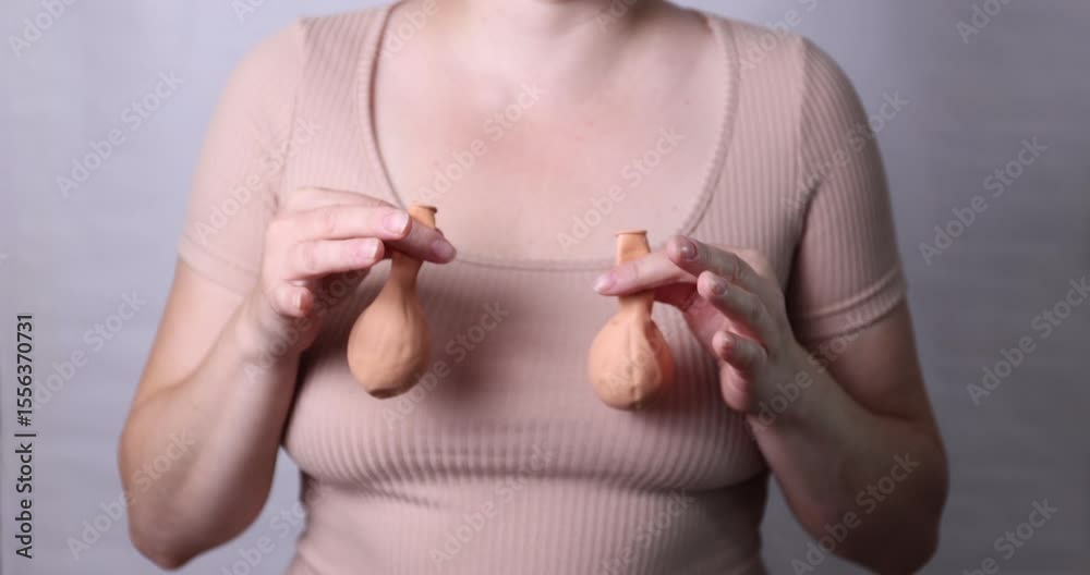 This segment focuses on the topic of sagging breasts and discusses various plastic surgery options that can enhance appearance, particularly for those considering conception.