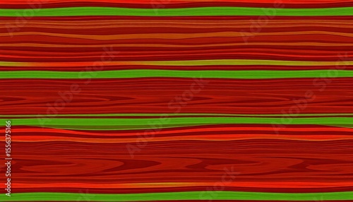 Three horizontal stripes of chocolate, green, and red chess patterns Seamless repeat,  stripes,  surface