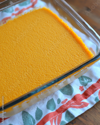 Vibrant Orange Dessert: Homemade Sweet Treat Recipe