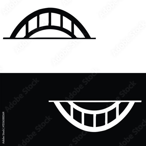 bridge vector illustration