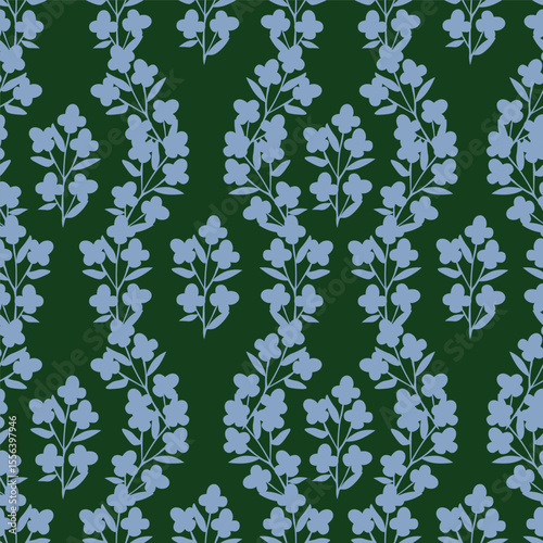vintage floral seamless pattern. Rich with nostalgia and classic elegance, this pattern evokes the charm of a bygone era for print and textile