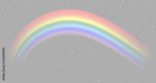 Rainbow icon, rainbow. Raindrops on transparent background. Rainbow shimmering on a transparent background. Downpour, hail rainy weather. png