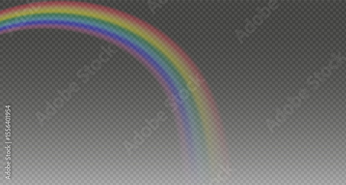 Rainbow icon, rainbow. Raindrops on transparent background. Rainbow shimmering on a transparent background. Downpour, hail rainy weather. png