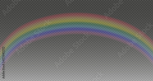 Rainbow icon, rainbow. Raindrops on transparent background. Rainbow shimmering on a transparent background. Downpour, hail rainy weather. png