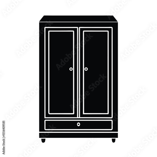 tall-wardrobe-with-sliding-doors-vector-on-white-b.eps
