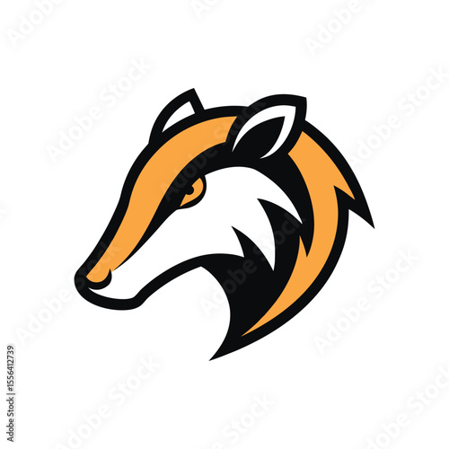 Anteater Head Mascot Logo Illustration for Creative Wildlife and Animal Branding
