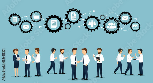 Streamlined Teamwork Business Collaboration and Workflow Efficiency