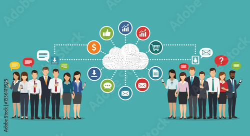 Cloud Computing Connecting People and Businesses Through Digital Networks