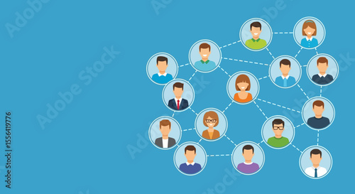 Global Network Connecting People Through Online Collaboration