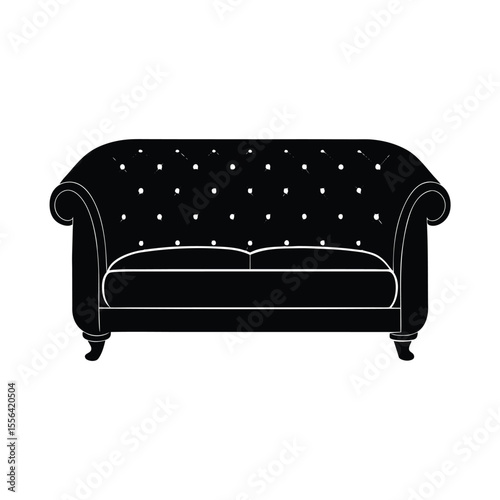 classic-chesterfield-sofa-vector-on-white-backgrou.eps