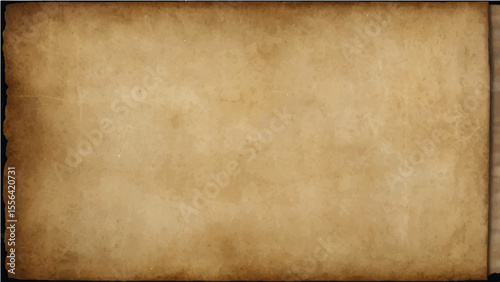 Aged brown parchment with a vintage grunge texture and an antique page design