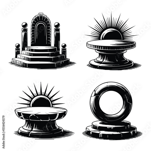 Mystical Symbols: Vector Art Prints of Celestial & Sacred Geometry